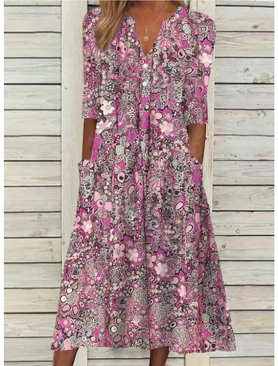 Rinalvo™ | Elegant Summer Dress with Belly Cover Rinalvo™