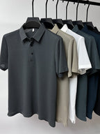 Parker | Stylish Button-Up Polo Shirt