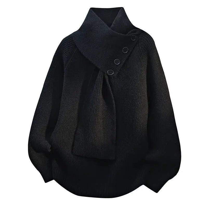 Rinalvo™ | Cozy Scarf-Neck Sweater Rinalvo™