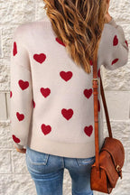 Rinalvo™ | Elegant Hearts Sweater Rinalvo™