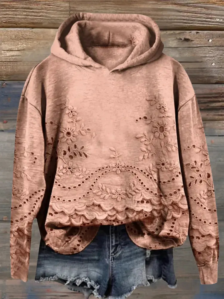 Rinalvo™ | Chic Floral Hoodie Rinalvo™