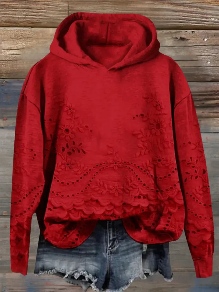 Rinalvo™ | Chic Floral Hoodie Rinalvo™