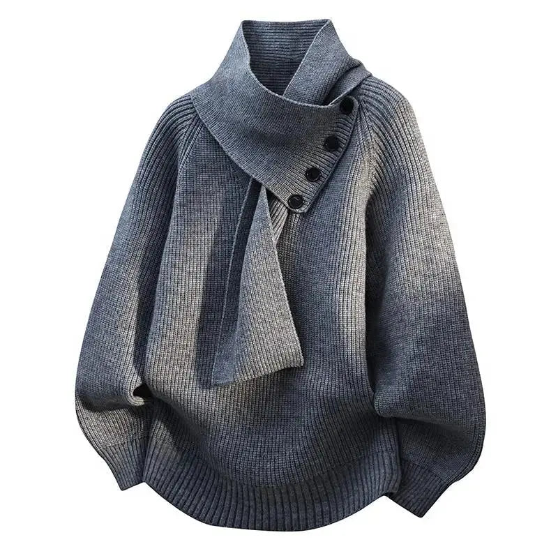 Rinalvo™ | Cozy Scarf-Neck Sweater Rinalvo™