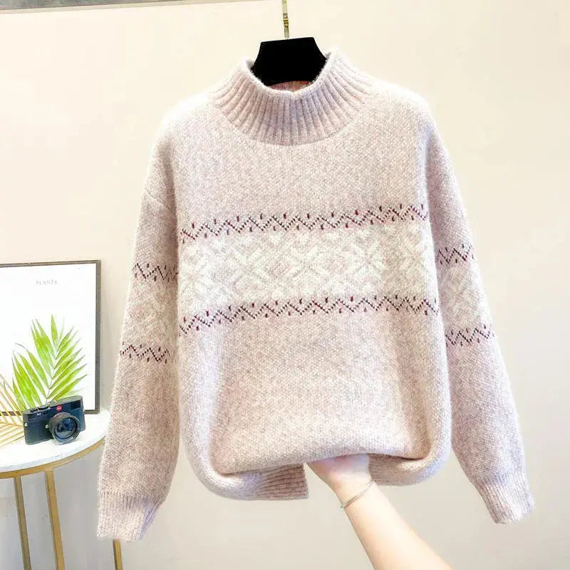 Rinalvo™ Snowflake Knit Sweater