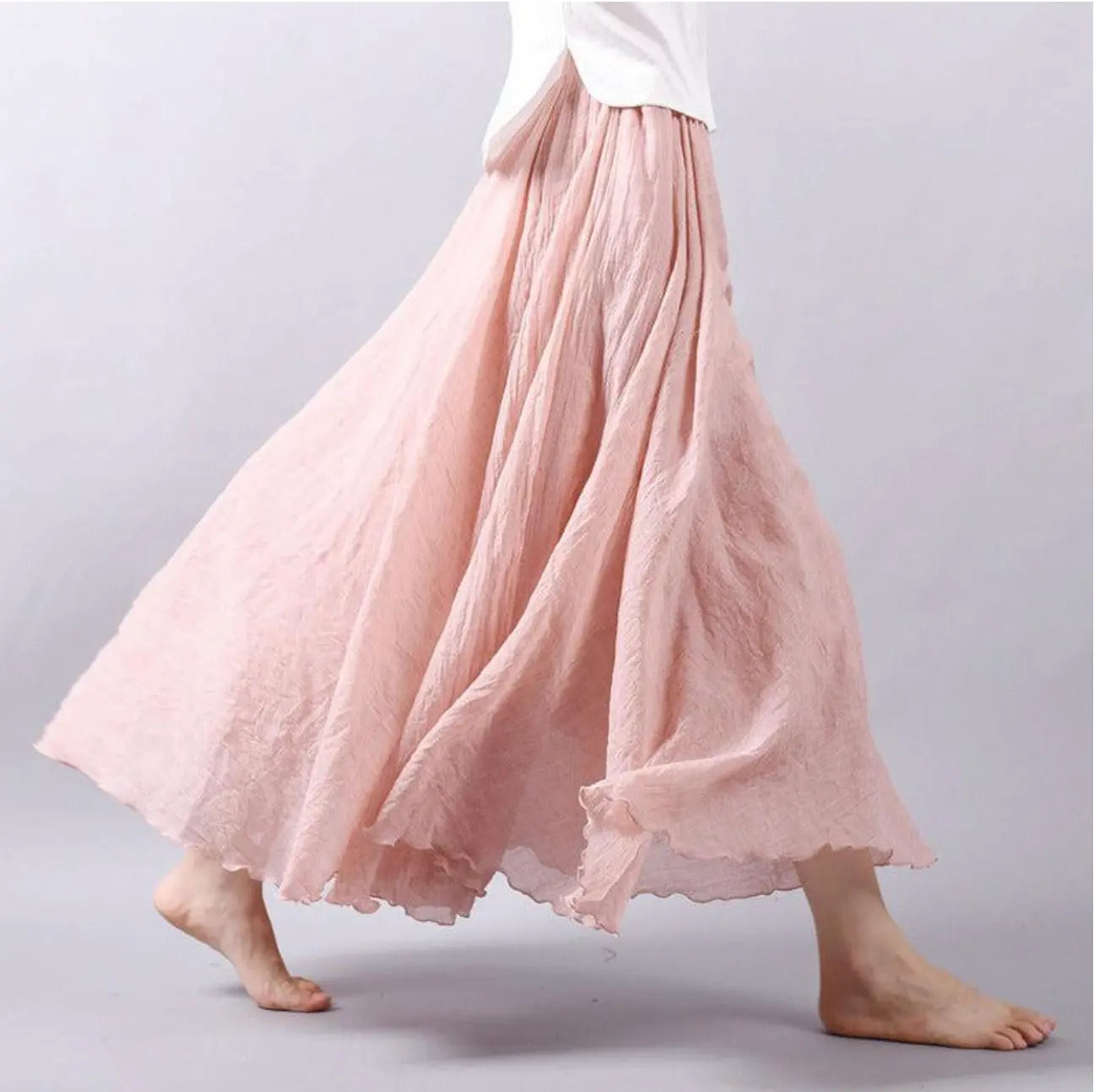 Eliana™ Flowy Summer Breeze Skirt - Effortless, Airy Comfort for Warm Days Rinalvo™