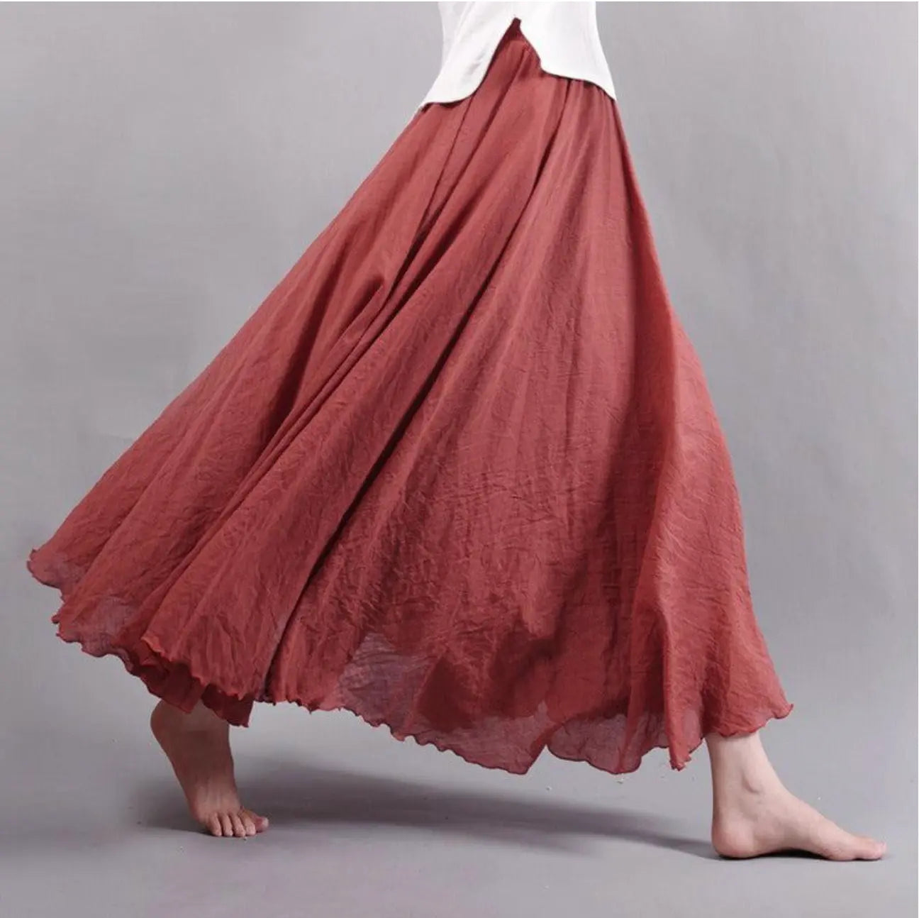 Eliana™ Flowy Summer Breeze Skirt - Effortless, Airy Comfort for Warm Days Rinalvo™