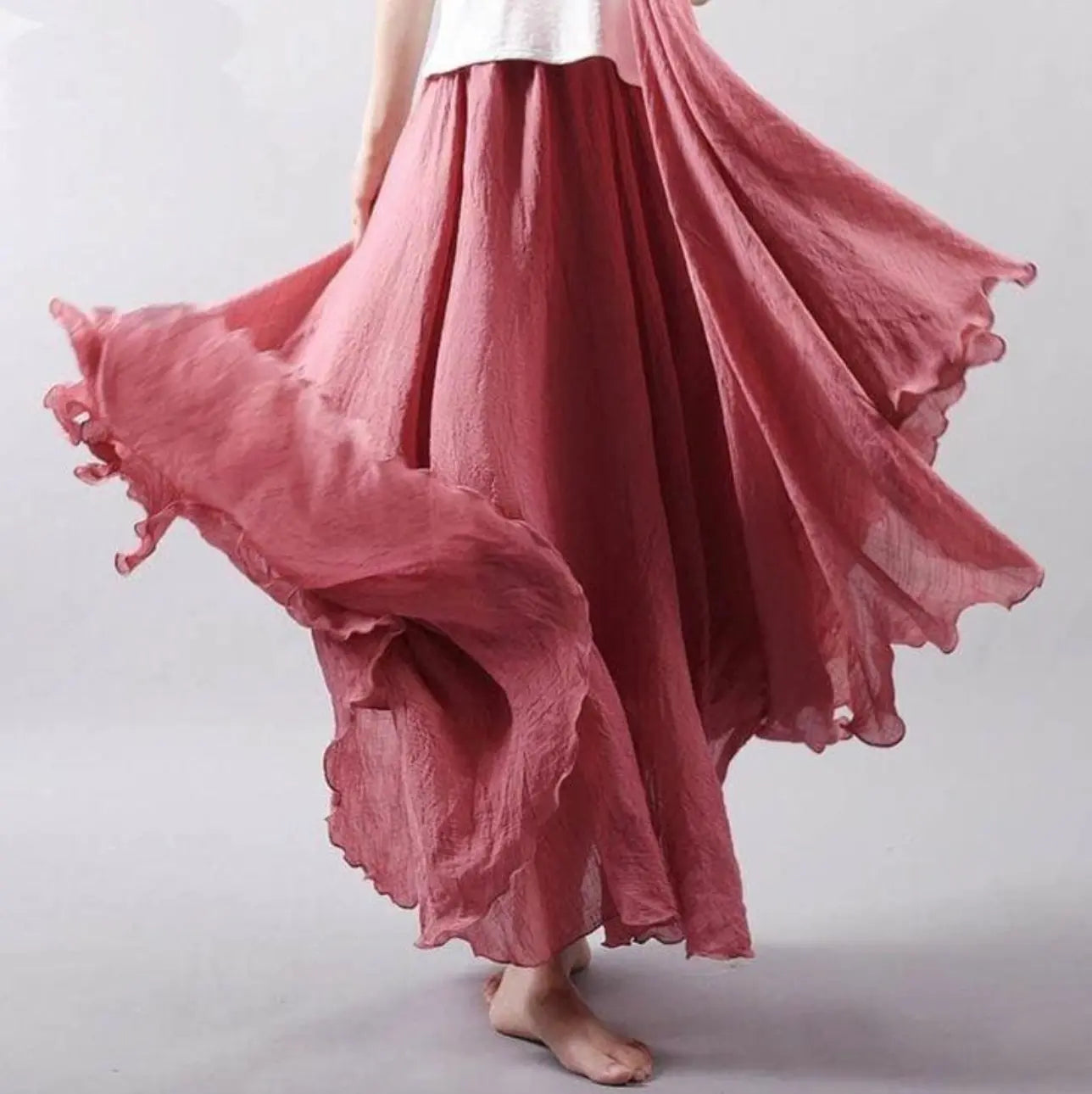 Eliana™ Flowy Summer Breeze Skirt - Effortless, Airy Comfort for Warm Days Rinalvo™