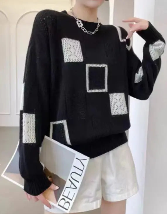 Rinalvo™ Patchwork Sweater
