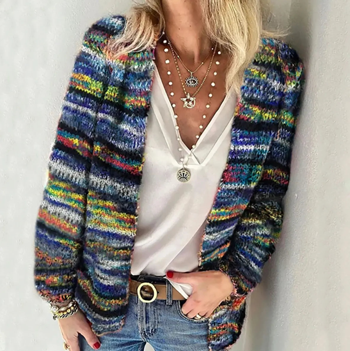 Rinalvo™ | Cozy Multicolor Cardigan Rinalvo™
