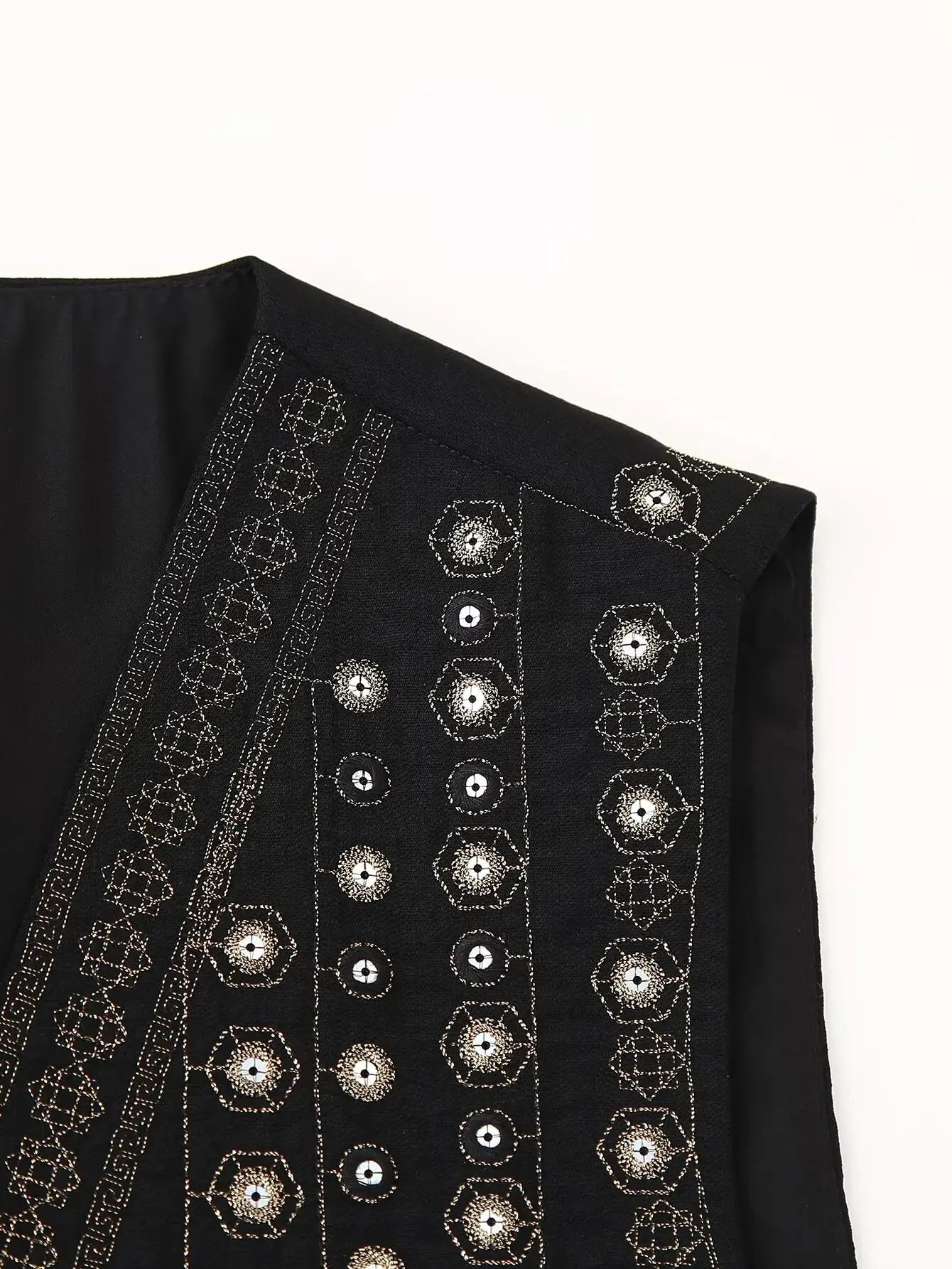 Rinalvo™ | Sequin Pattern Boho Vest Rinalvo™