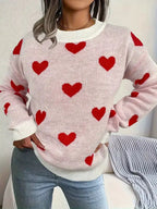 Rinalvo™ Elegant Hearts Sweater