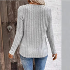 Rinalvo™ | Elegant Sunken Stripe Sweater Rinalvo™