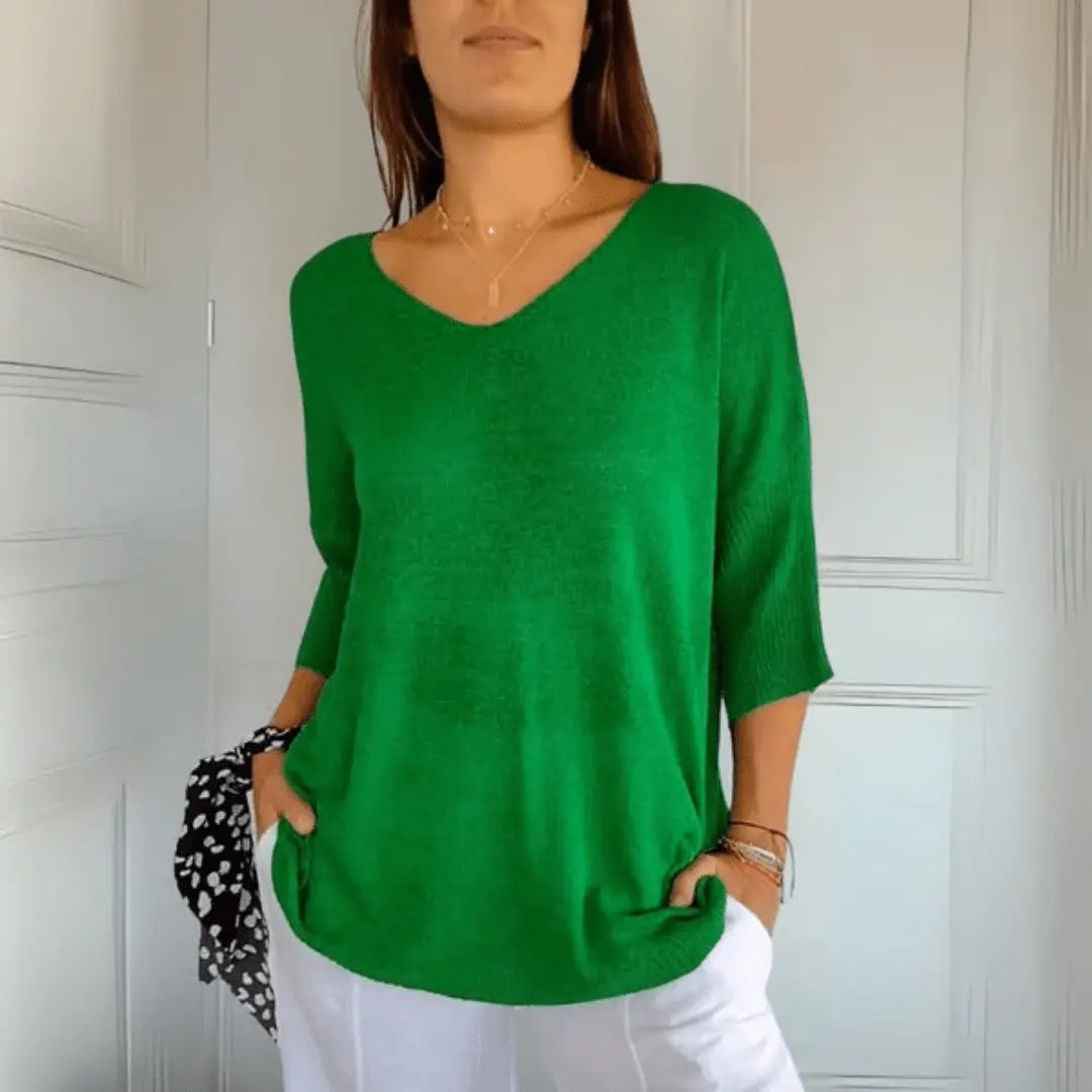 Rinalvo™ | V-Neck Top Rinalvo™