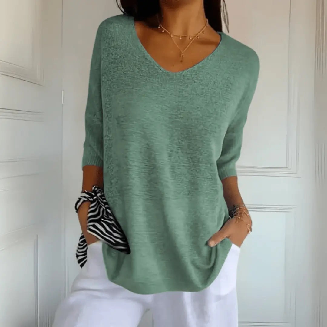 Rinalvo™ | V-Neck Top Rinalvo™