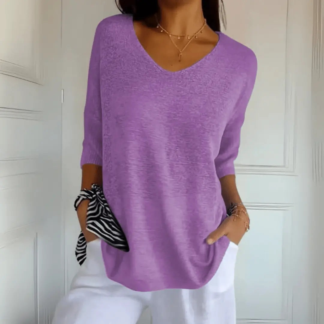 Rinalvo™ | V-Neck Top Rinalvo™