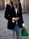 Rinalvo Elegant Velvet Blazer