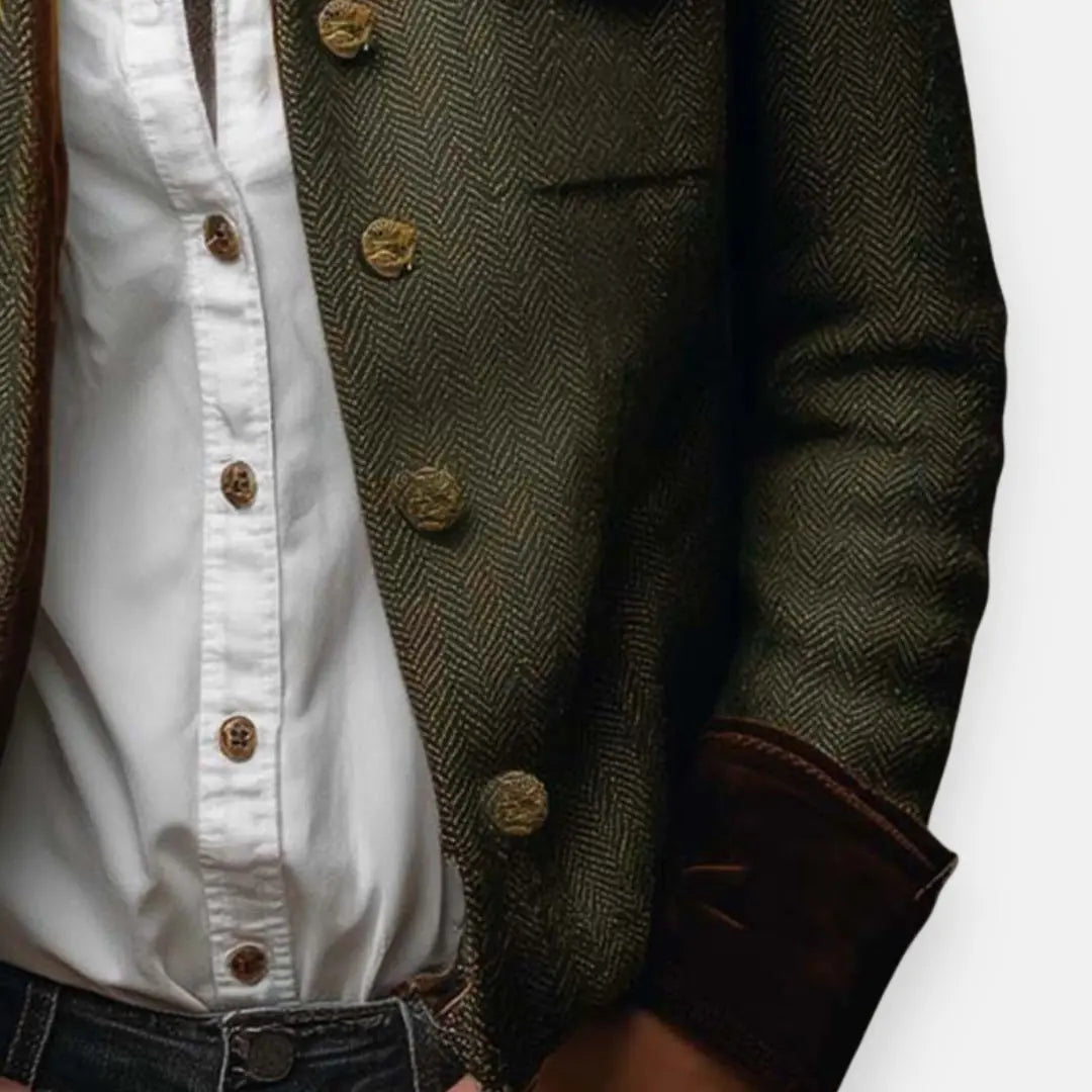 Rinalvo™ | Women's Herringbone Long Sleeve Jacket Rinalvo™