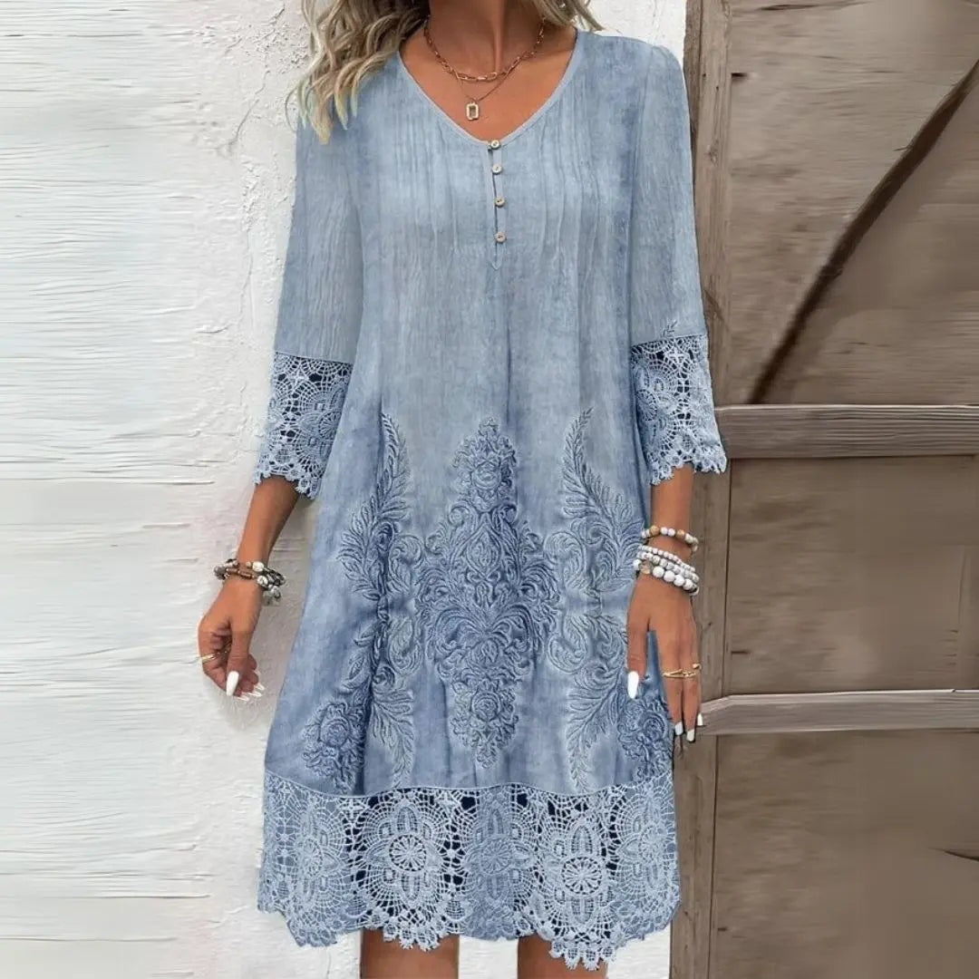 Rinalvo Floral Midi Dress