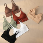 Ribbed Bustier Bralette Top