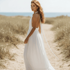 Boho Backless Bandage Maxi Dress