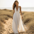 Boho Backless Bandage Maxi Dress