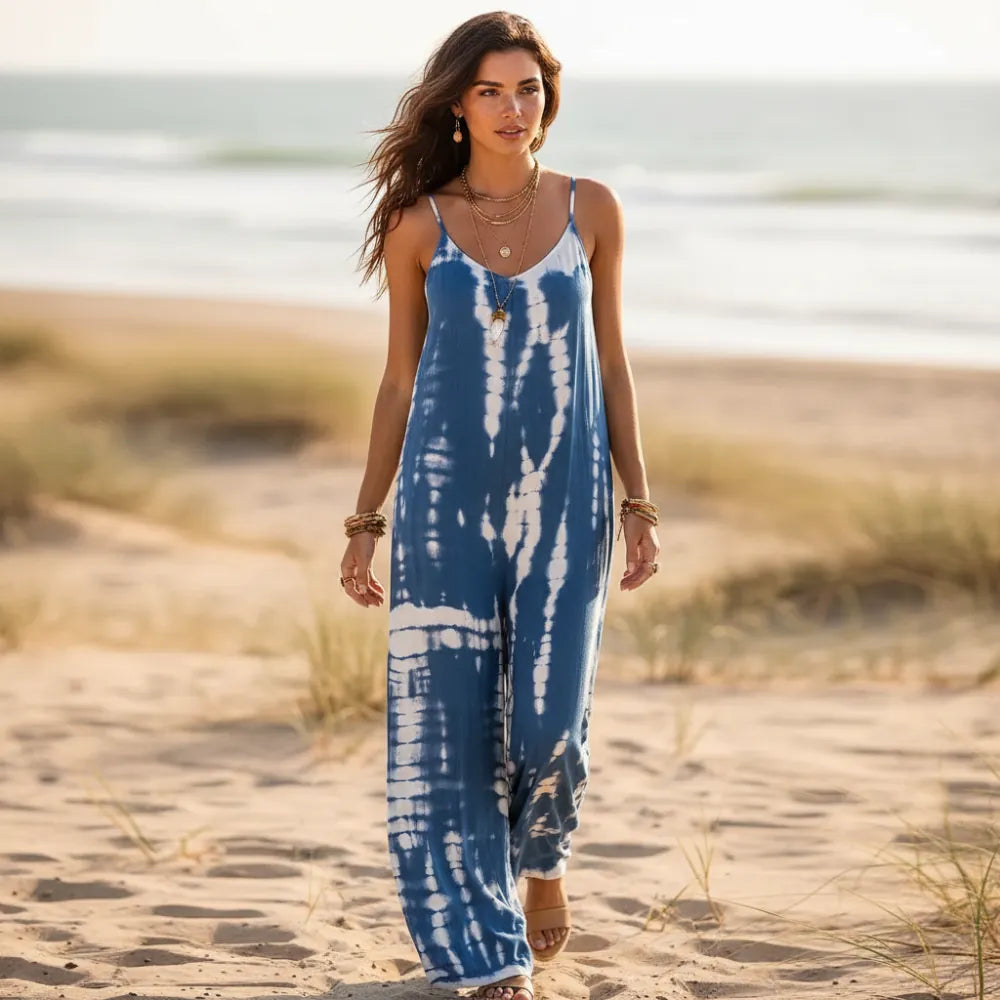 Boho Wide Leg Jumpsuit