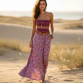 Summer Loose Fit Maxi Dress with Pockets
