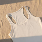 Racerback Sleeveless Ribbed Bodysuit