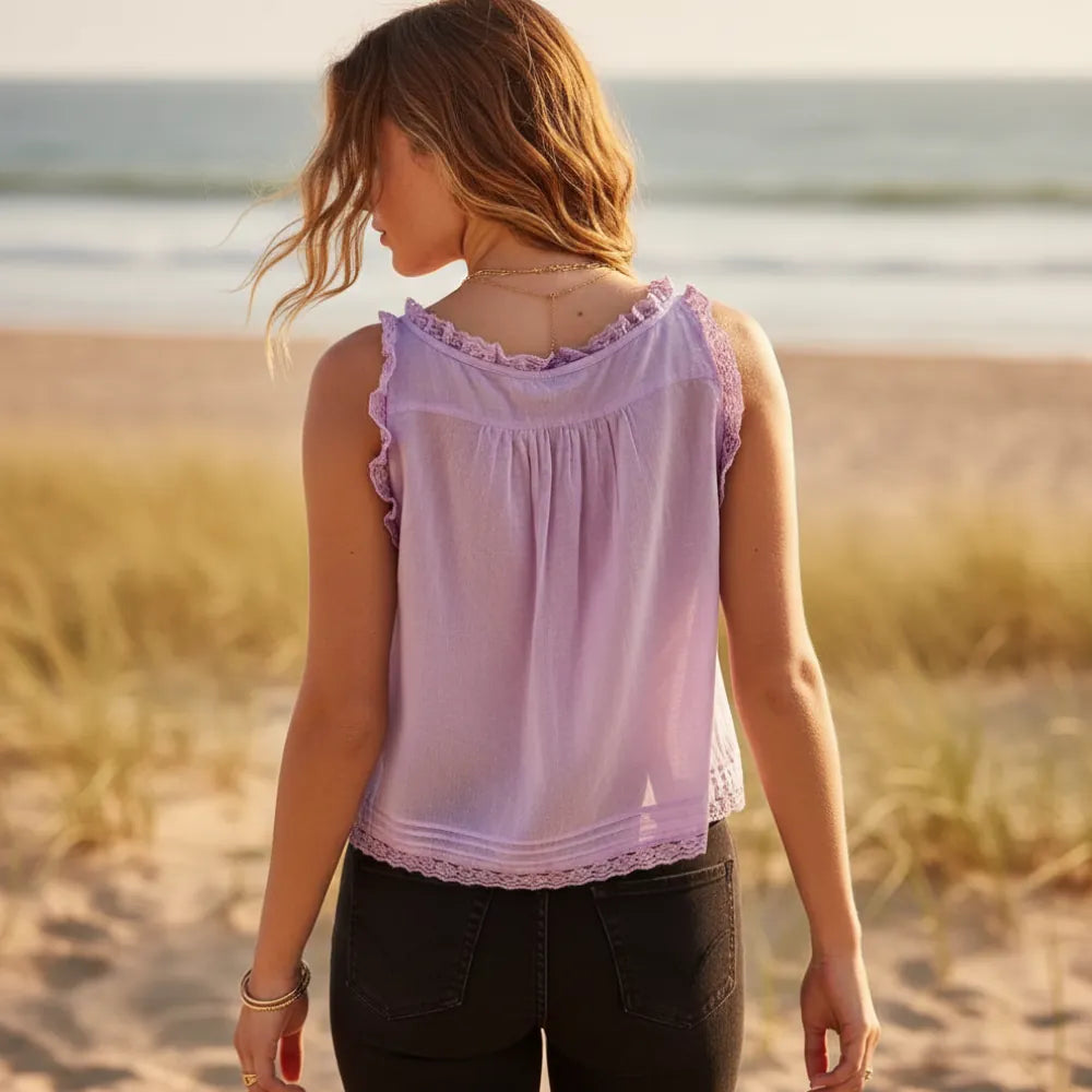 Boho Lace Tank Top