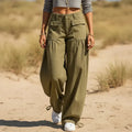 Boho Wide Leg Denim Hippie Pants