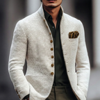 Harold | Refined Single Breasted Cardigan