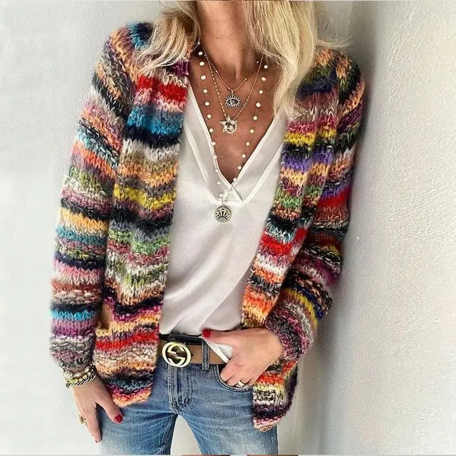 Rinalvo™ Cozy Multicolor Cardigan