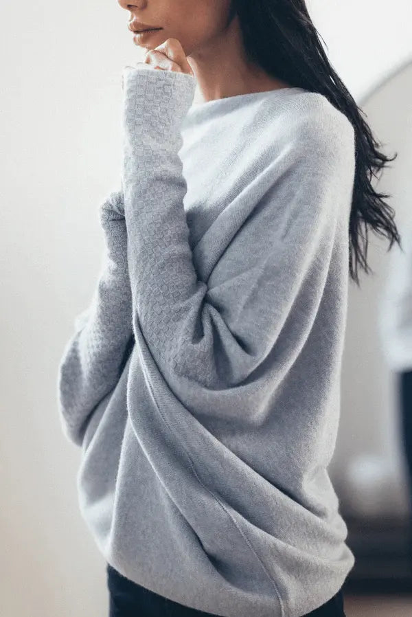 Rinalvo™ | Women's Off Shoulder Long Sleeve Sweater Rinalvo™