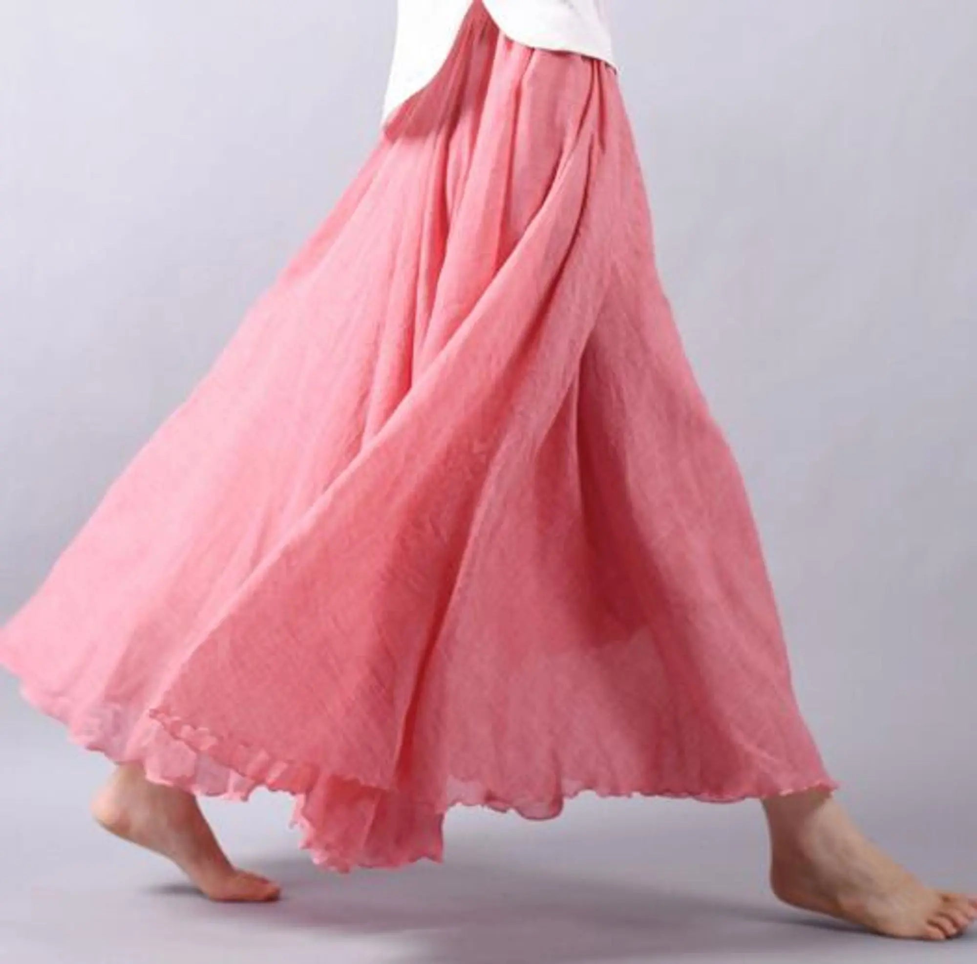 Eliana™ Flowy Summer Breeze Skirt - Effortless, Airy Comfort for Warm Days Rinalvo™