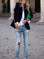 Rinalvo™ | Elegant Velvet Blazer Rinalvo™