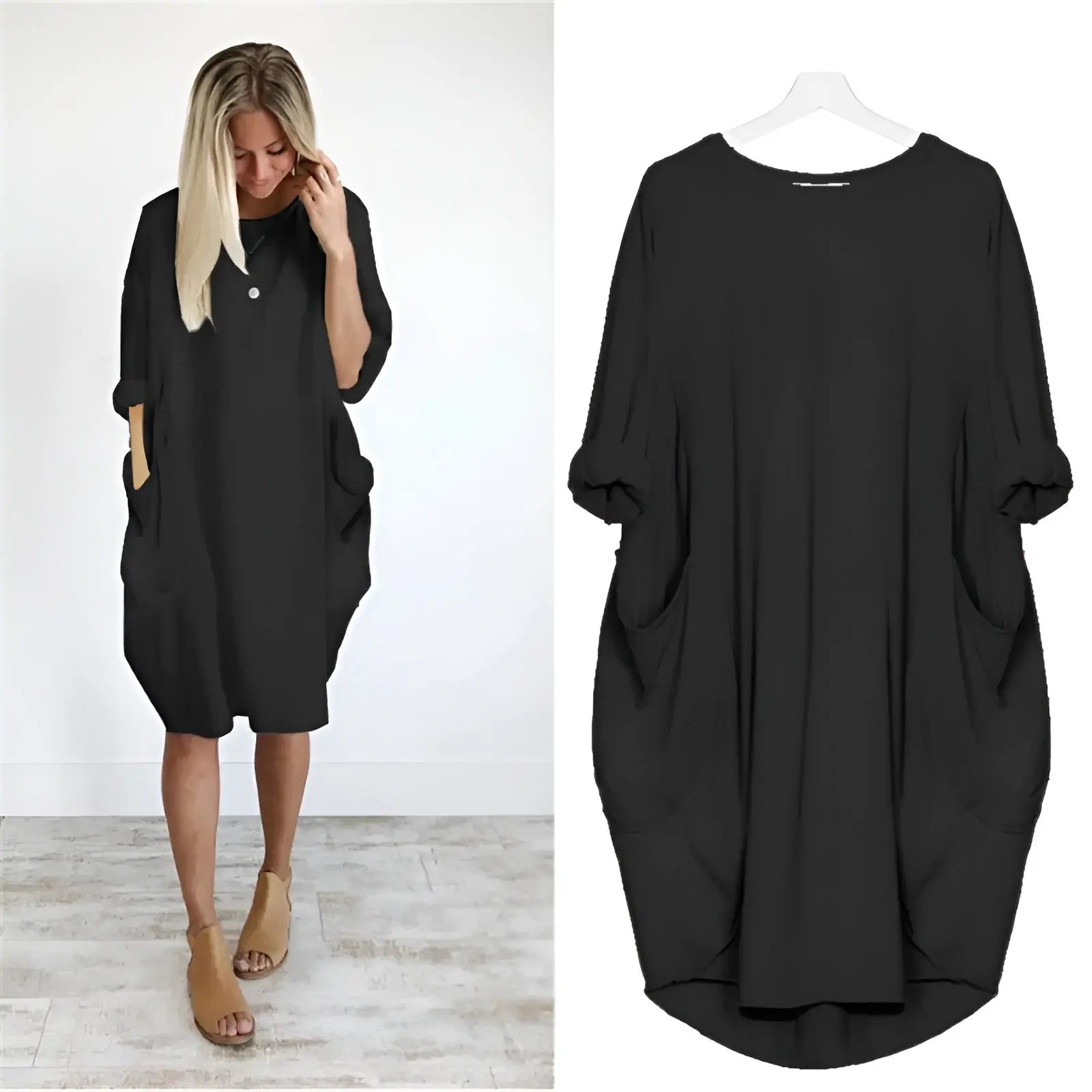 Rinalvo Elegant Pocket Dress