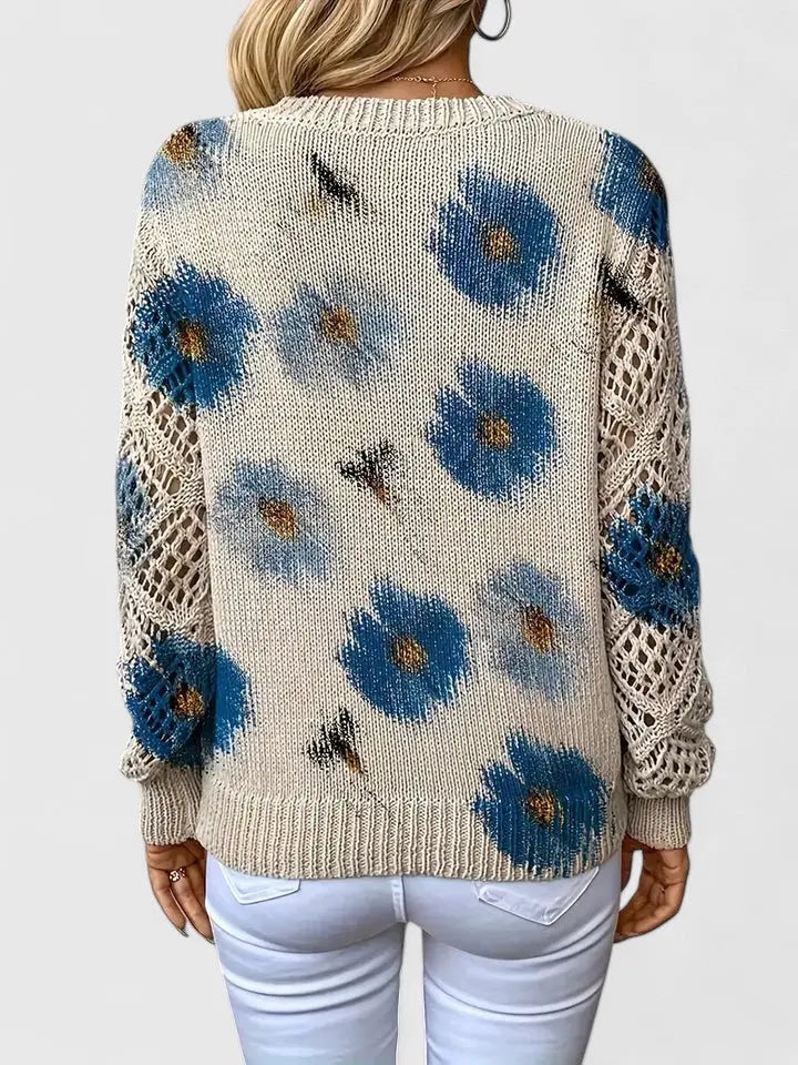 Rinalvo™ | Elegant Sweater with Floral Pattern Rinalvo™
