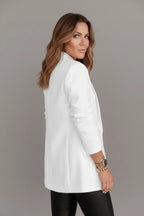 Rinalvo™ | Women's Fitted Wrap Collar Blazer Rinalvo™