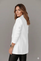Rinalvo™ | Women's Fitted Wrap Collar Blazer Rinalvo™