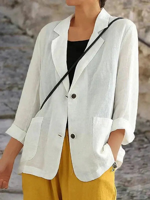 Rinalvo™ | Women's Relaxed Two Button Blazer Rinalvo™