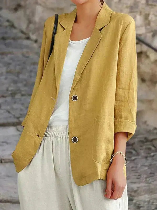 Rinalvo™ | Women's Relaxed Two Button Blazer Rinalvo™