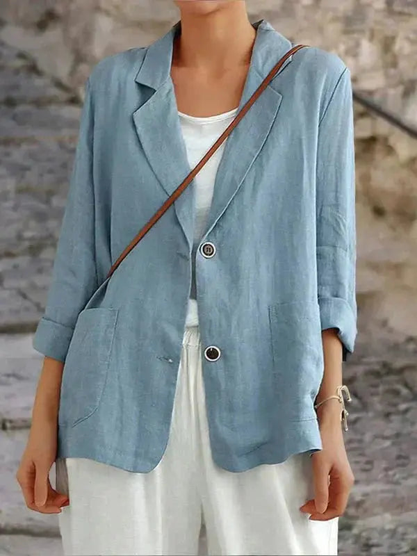 Rinalvo™ | Women's Relaxed Two Button Blazer Rinalvo™