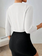 Rinalvo™ | Women's Open Front Cropped Blazer Jacket Rinalvo™