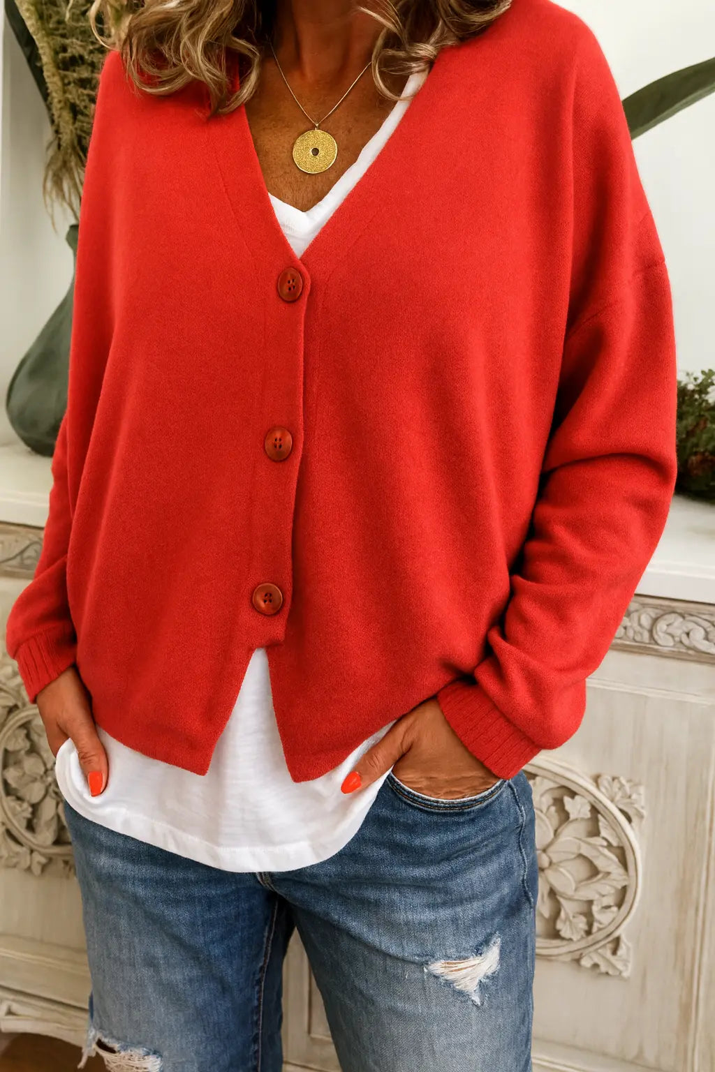 Rinalvo™ | Warm Cardigan for Effortless Layering Rinalvo™