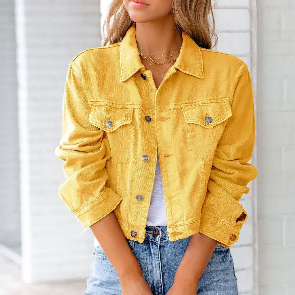 Rinalvo™ | Women's Cropped Long Sleeve Jacket Rinalvo™
