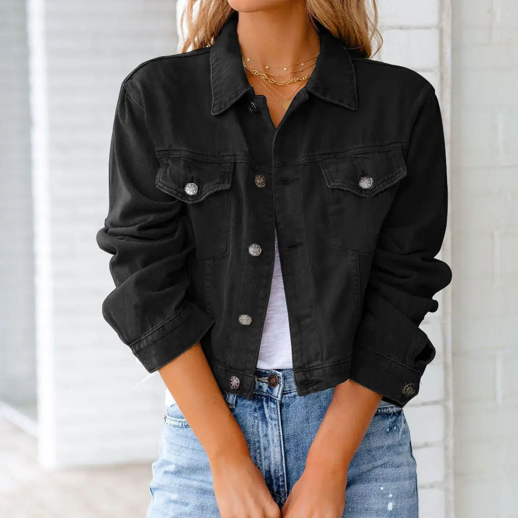 Rinalvo™ | Women's Cropped Long Sleeve Jacket Rinalvo™