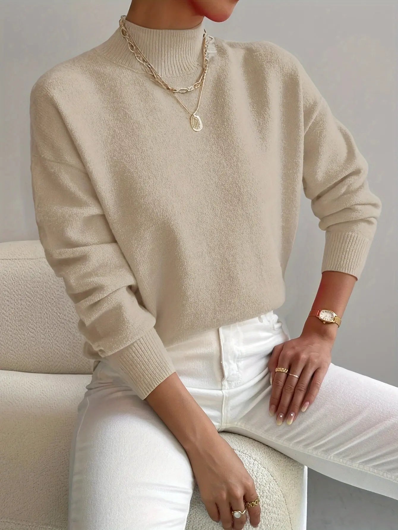 Rinalvo™ | Elegant Turtleneck Sweater Rinalvo™
