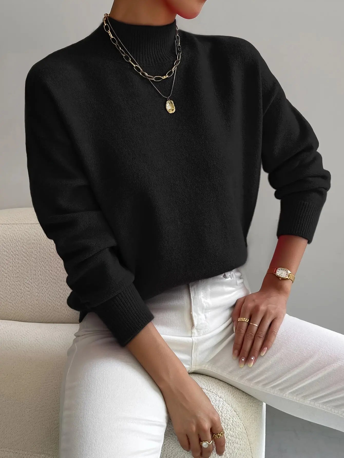 Rinalvo™ | Elegant Turtleneck Sweater Rinalvo™