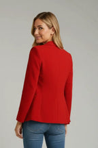 Rinalvo™ | Women's Notched Lapel Long Sleeve Blazer Rinalvo™