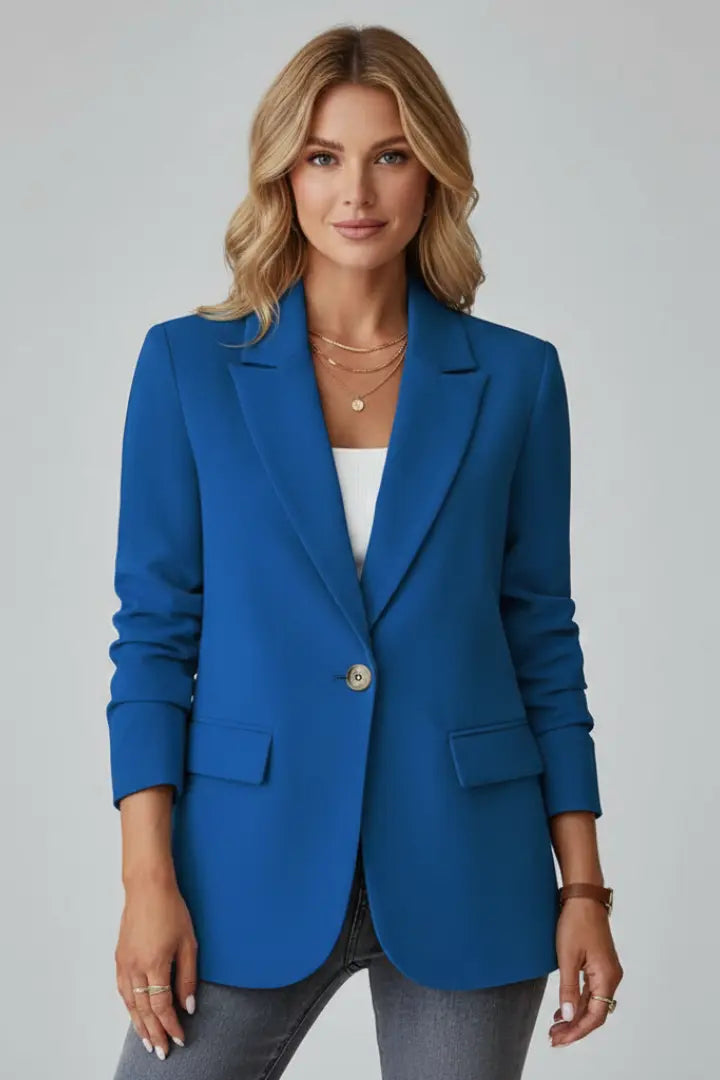 Rinalvo™ | Women's Notched Lapel Long Sleeve Blazer Rinalvo™